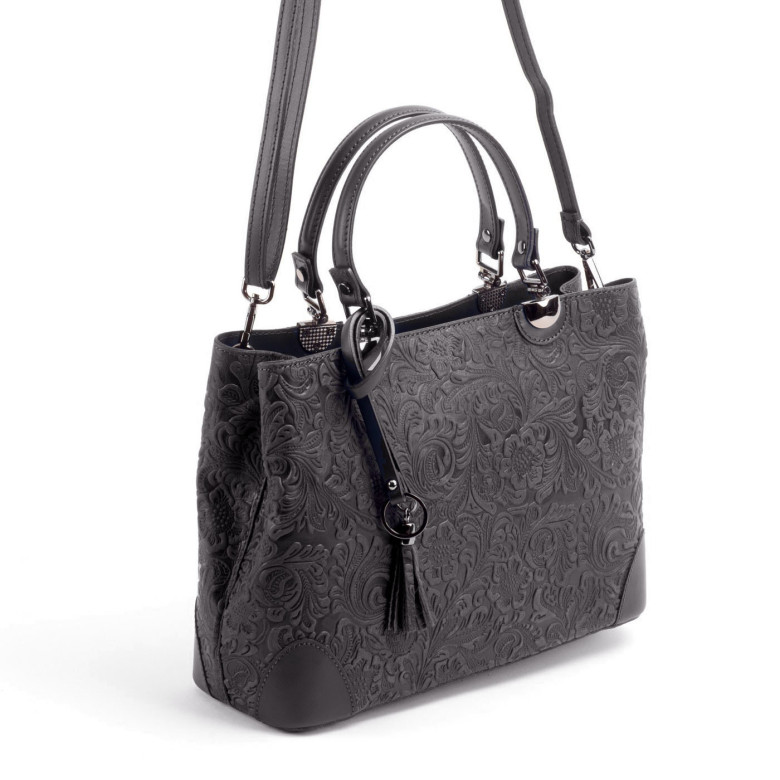 Сумка женская итальянская Roberta Firenze sissi 527 чёрная