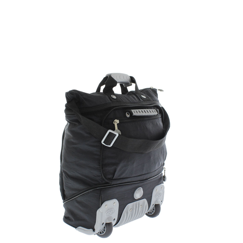 Сумка-трансформер дорожная хозяйственная на 2 колёсах TsV 526.22 серая