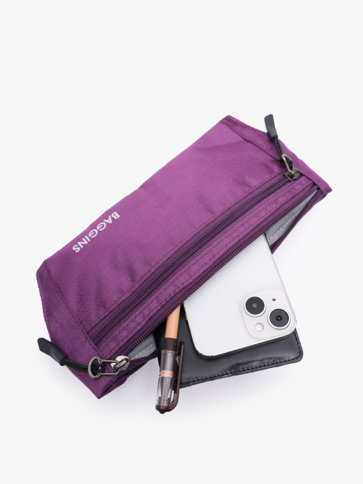 Сумка на пояс Baggins 6172 фиолетовая Сумка на пояс Baggins 6172 фиолетовая