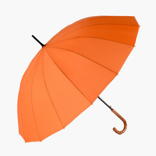 Зонт-трость 2816 16 спиц оранжевый