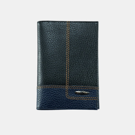 Обложка для паспорта ОП-109-1510/1540 чёрная Обложка для паспорта ОП-109-1510/1540 чёрная