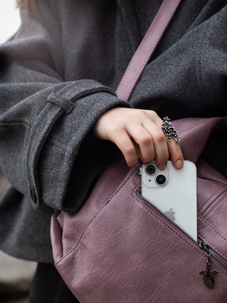 Сумка-рюкзак Roseshow 83130 сирень(41) Сумка-рюкзак Roseshow 83130 сирень(41)