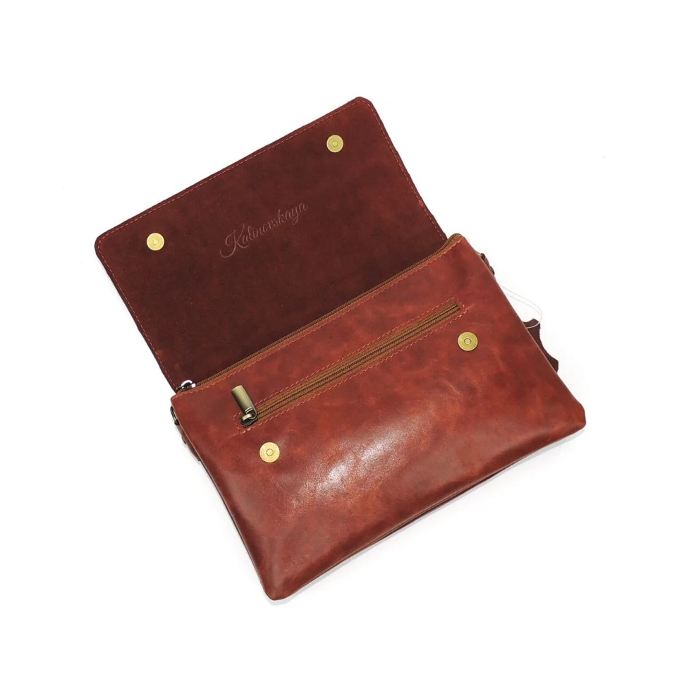 Сумка женская Natalia Kalinovskaya 44т.602 Виола рыжая Сумка женская Natalia Kalinovskaya 44т.602 Виола рыжая