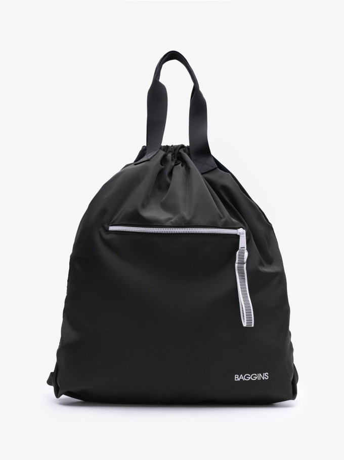 Сумка-мешок Б 9267 чёрная Сумка-мешок Б 9267 чёрная