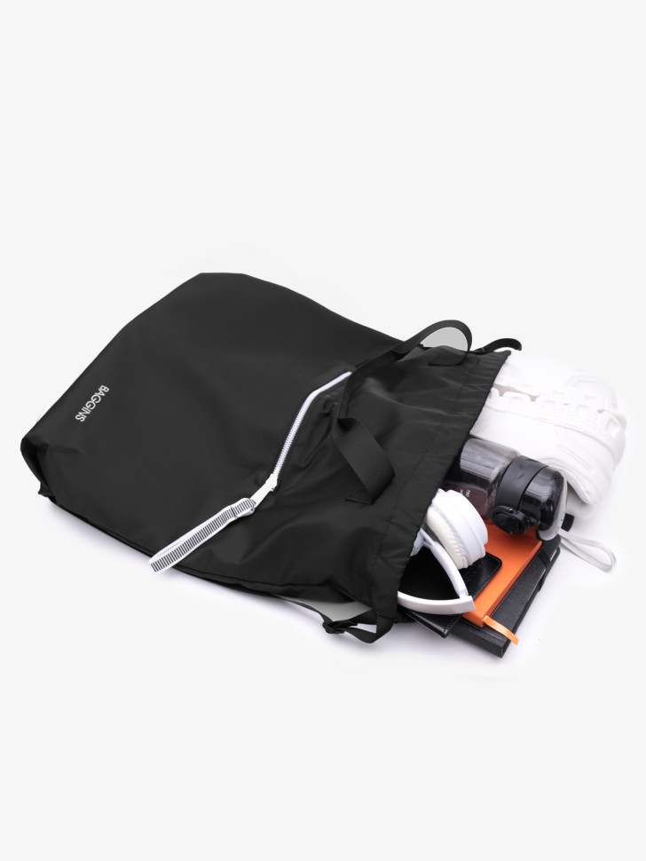 Сумка-мешок Б 9267 чёрная Сумка-мешок Б 9267 чёрная