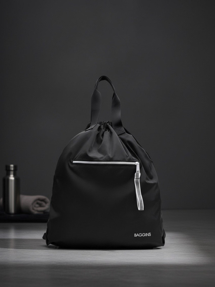 Сумка-мешок Б 9267 чёрная